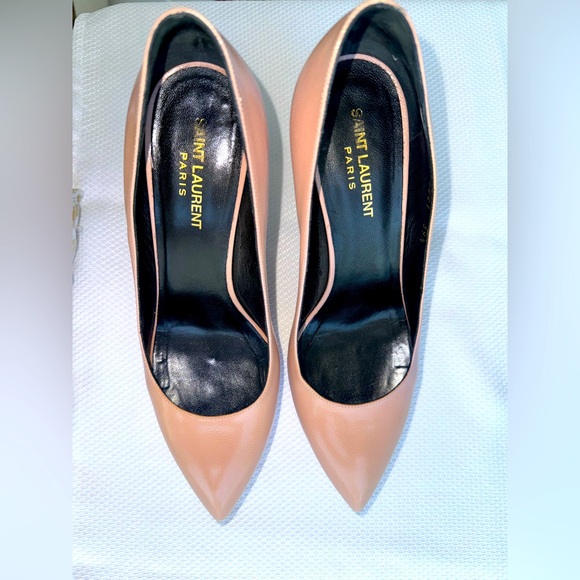 Saint Laurent leather pump brand new size 39.5 - Picture 3 of 8
